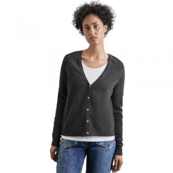 STREET ONE Kurz-Cardigan mit Knopfleiste