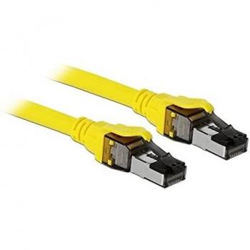 DeLOCK 86582 cavo di rete Giallo 2 m Cat8.1 S/FTP
