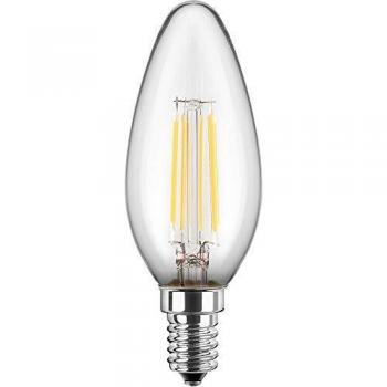 Filamento LED C35 4,5 W 470 lm Lámpara de luz cálida