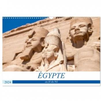 Égypte, sur les rives du Nil (Calendrier mural 2024 DIN A3 vertical)