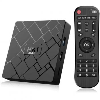 Bqeel HK1 Max Android 8.1 TV‑Box – Quad-Core, 2.4 / 5 GHz WLAN