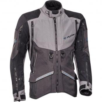 Veste moto Ixon Ragnar textile Noir Gris Bleu taille S