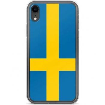 IPhone XR Hülle aus Drapeau-Wildleder