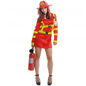 Disfraz de Bombero Adulto My Other Me – Rojo, 3XL