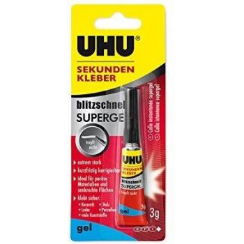 UHU Precision Super Glue 3g – Ultra‑Fast Sealant