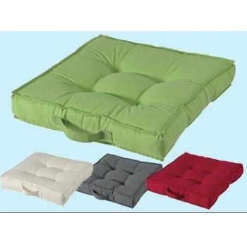 Cuscino da Pavimento Living Rosso 50x50x10 cm