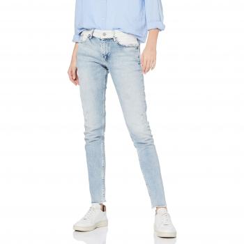 Pepe Jeans Joey Mix Jean Boyfriend Femme, Bleu