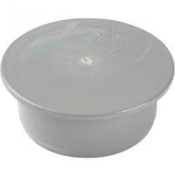 PolyPipe 110 mm Black Plug‑in Socket