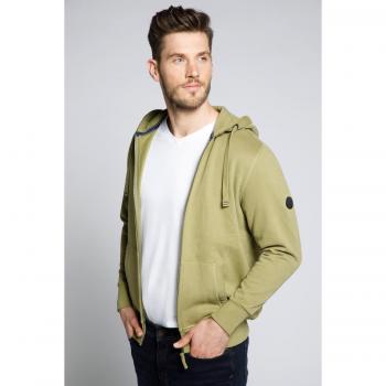 Giacca felpa JAY-PI, Uomo, Verde, 3XL, Cotone/Poliestere