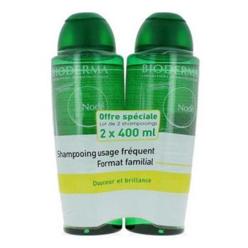 BIODERMA NODE SHAMPOOING FLUIDE NON DETERGENT LOT DE 2X400ML