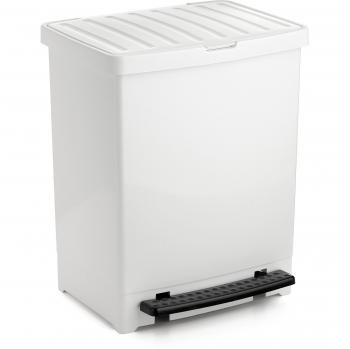 Cubo de Pedal Tatay 25L Blanco