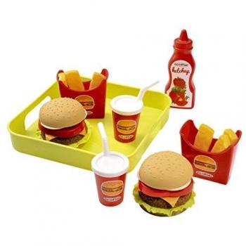 Ecoiffier Spielzeug Hamburger Set