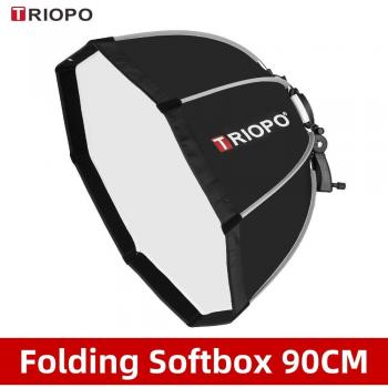 Triopo 120cm Speedlite Octagon Softbox with Honeycomb Grid