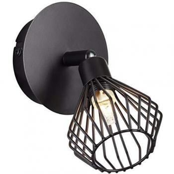 BRILLIANT Dalma Wandlicht schwarz matt