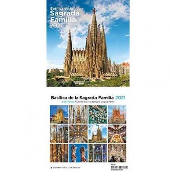 2021 CALENDARI SOBRETAULA 140X150 SAGRADA FAMILIA