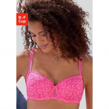 Vivance Balconnet‑Schalen‑BH – pinkes Spitzen‑Dessous