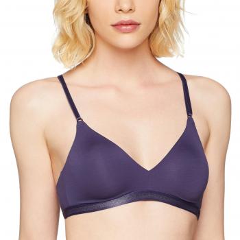 Sloggi S Serenity Bralette, Camiseta de Confort sin Mangas para Mujer, Azul