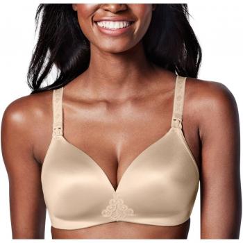 Medela Damen Bügelloser Schwangerschafts-BH Bravado Sublime Nursing Bra, Einfarbig, Beige