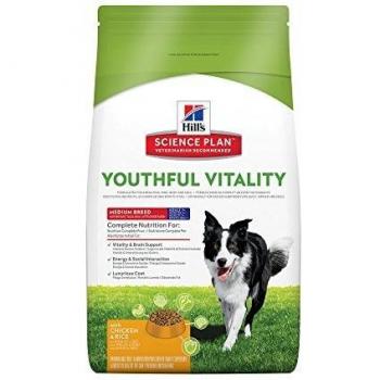 Hill's Cibo Secco per Cani Adulto Medio 7+ con Pollo e Riso 2,5kg