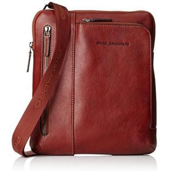 Piquadro Multicolor Love Trotter Messenger Bag, male, color: brown, size: ONE SIZE