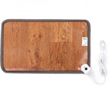 Calentador de Pies Eléctrico de Cuero con 3 Patrones y Termostato