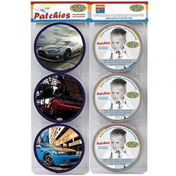 Schule in Farbe: 6‑teiliges Auto‑Patchy Set