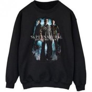 Sudadera femenina Castiel sobrenatural L negra