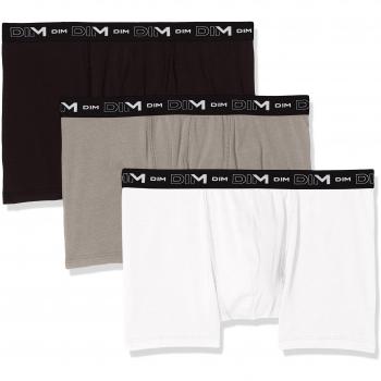Set di 3 Boxer Uomo in Cotone Elasticizzato Traspirante DIM