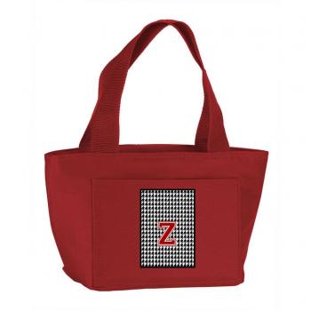 Monogrammed Z‑Letter Red School Lunch Cooler – Caroline’s Treasure