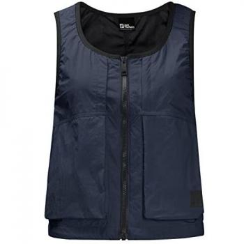 Funktionsweste JACK WOLFSKIN LIGHTSOME WANDER VEST W Gr. XL (46), blau (night, blau), Damen