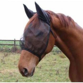 Complete Black Protective Fly-Bonnet