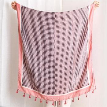 Foulard Lujoso Ombre y Pliegues