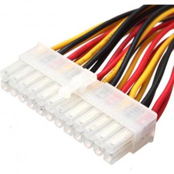 Extensión de cable de alimentación 24 Pin para PC