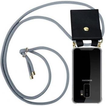 Custodia TPU Gold per Mobile Phone con Cordino