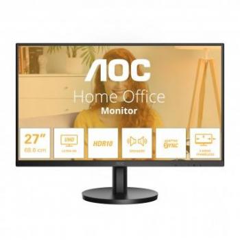 Aoc u27b3a monitor ultra hd da 27`` altoparlanti hdr10 3840x2160 nero