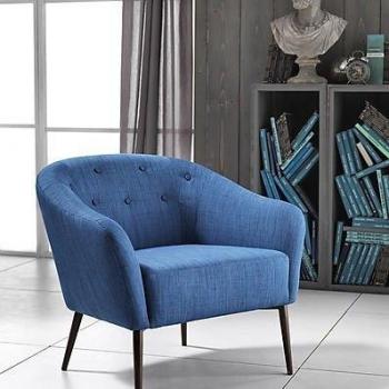 Elena Poltrona Blu Delta 6070 STONES 84x72x76 cm