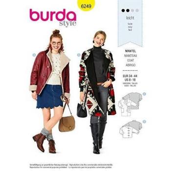 Burda 6249 patrón de costura para mujer