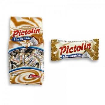 Pictolín Caramelos sin azúcar de dulce de leche y nata 1 kg