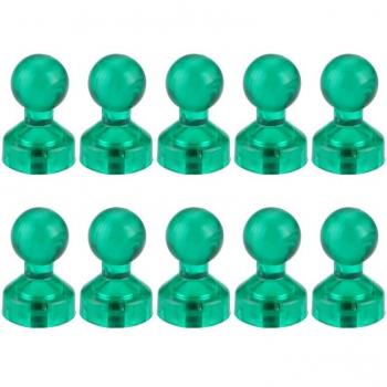 10 Pcs Small Color-Coded Push Pins for Maps and Blackboard