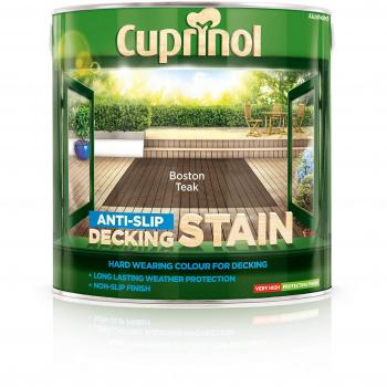 Cuprinol Anti Slip Decking Stain Boston Teak 2.5l