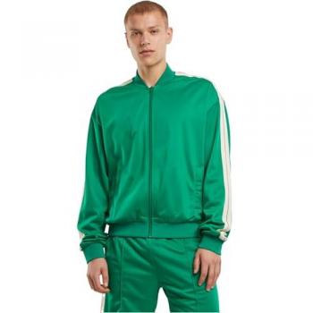 Sudadera con Cremallera Urban Classics Verde / Blanco “Eco Vibe”