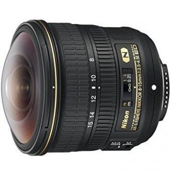Nikon AF-S Fisheye-Nikkor 8-15mm f/3.5-4.5E ED Lens (Black)