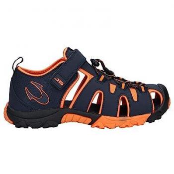 Sandalias JOHN SMITH UWIN. Talla 34, Azul Marino y Naranja