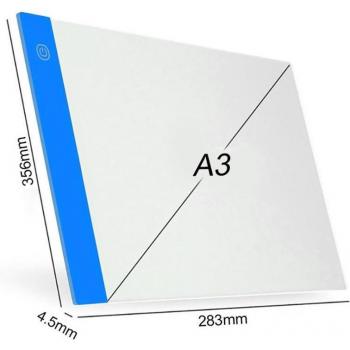A3 USB Powered Light Pad for Artists