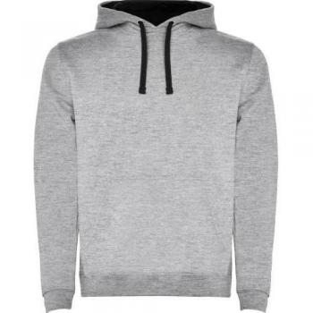 Sudadera con Capucha Urban para Niños/Niñas Blanco y Azul Marino
