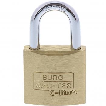 Burg-Wächter Padlock Set SB 222/30 – Triple Lock with 4 Brass Keys