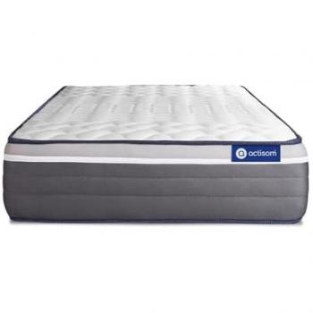 Actisom 80×220 cm FlexiMat – 26 cm hoch, Taschenfederkern & Memory‑Schaum, 7‑Zone‑System, Härte 5