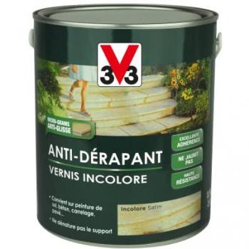 Protector de Suelos V33 Incoloro Satinado 2,5 L Antideslizante