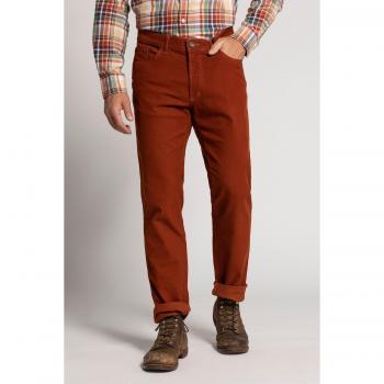 Pantaloni in velluto a coste neri, FLEXNAMIC®, taglie forti, Uomo, Taglia: 70, Cotone, JP1880