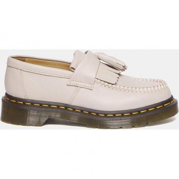 Cuir Virginia mocassin à pampilles Adrian Dr. Martens, couleur crème, 37
